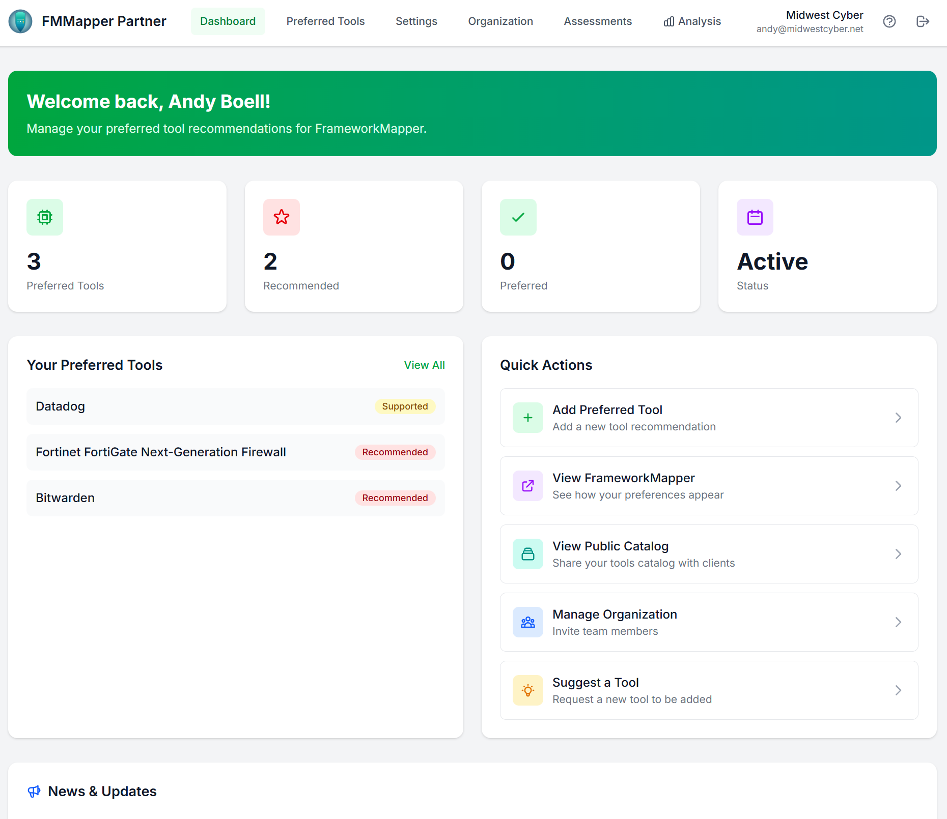 Client Recommendation Portal